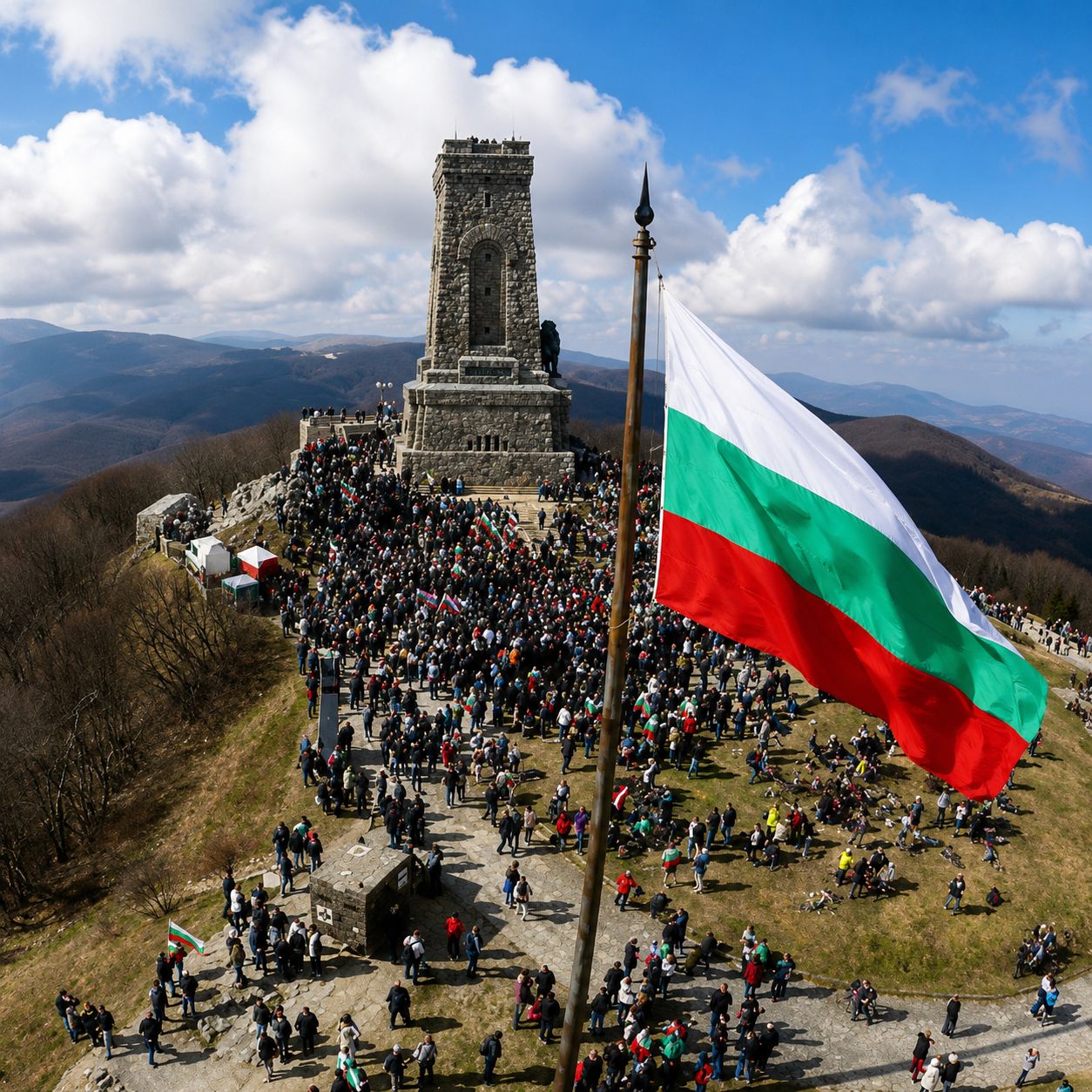 Празник за Трети март в Баня